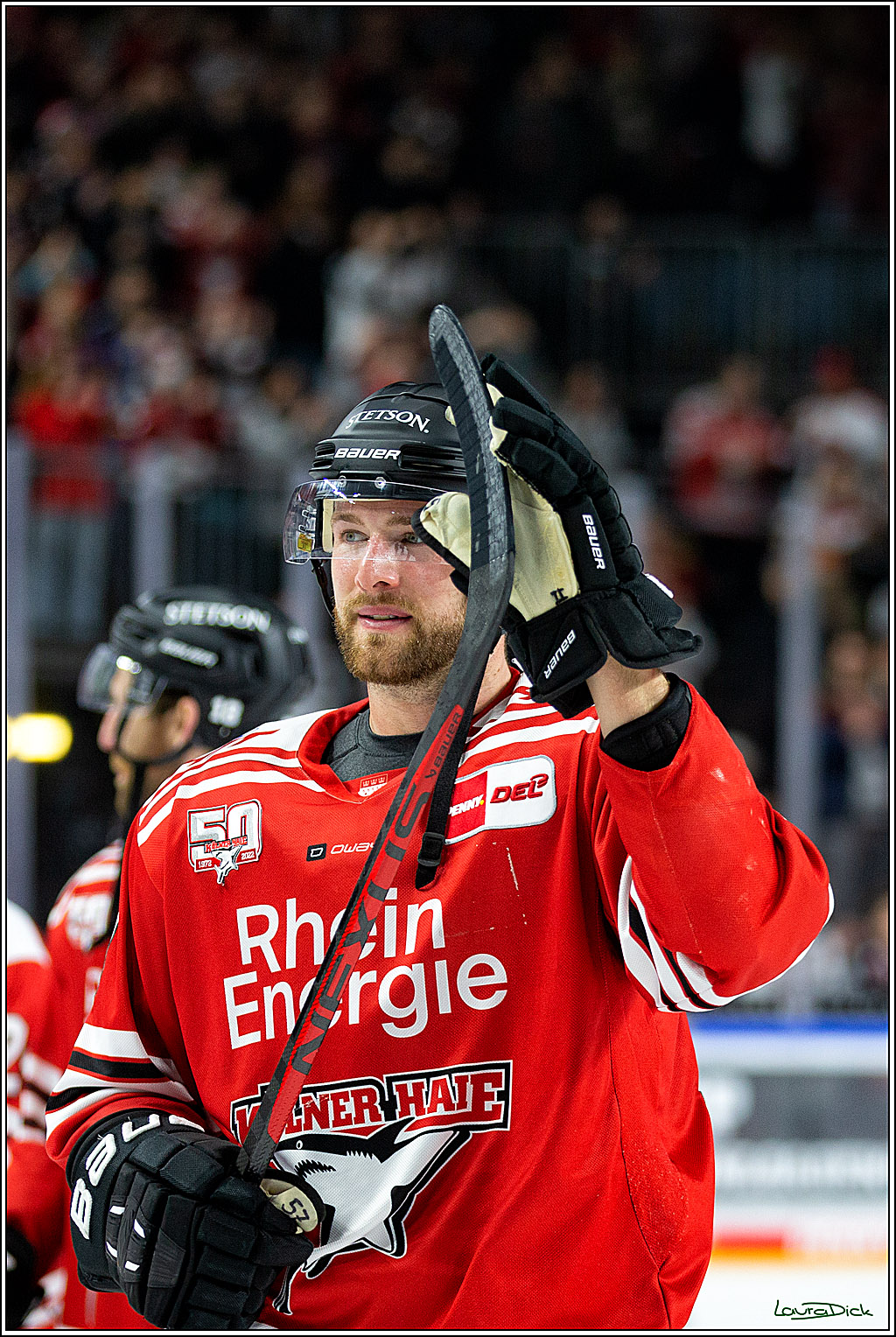 PENNY DEL; Koelner Haie- Loewen Frankfurt; Koeln, 18.12.2022